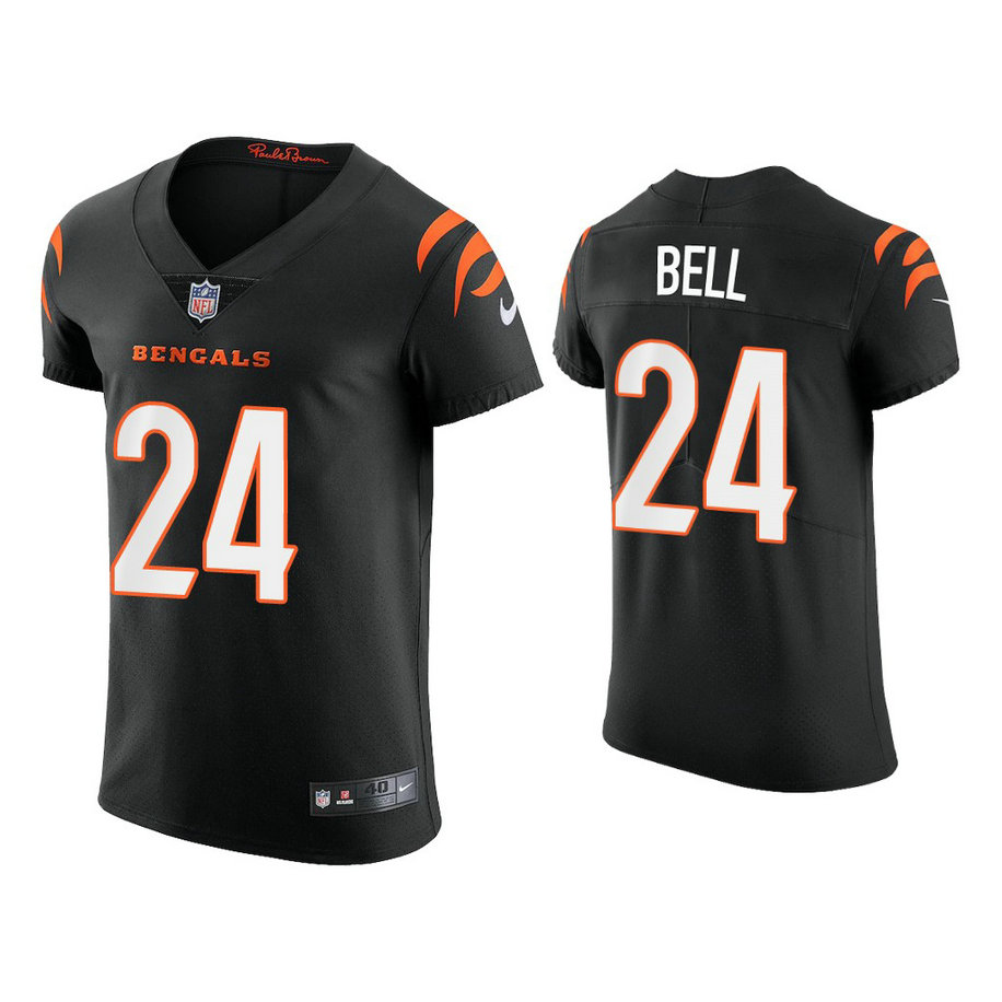 2021 Cincinnati Bengals #24 Vonn Bell Black Vapor Elite Jersey