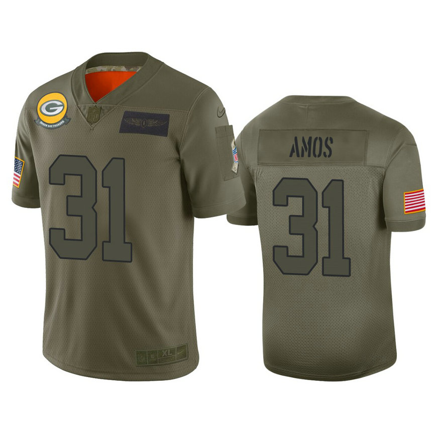 Green Bay Packers #31 Adrian Amos Camo 2019 Salute to Service Limited Jersey Green Bay Packers #31 Adrian Amos Camo 2019 Salute to Service Limited Jersey