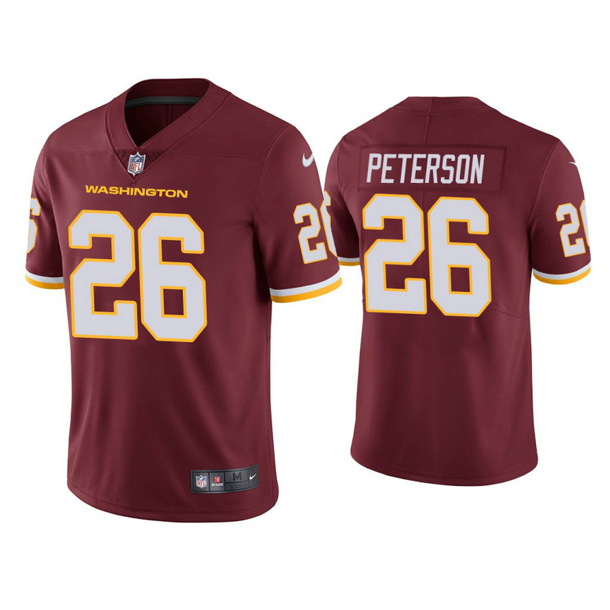 Washington Football Team #26 Adrian Peterson Burgundy Vapor Limited Jersey Washington Football Team #26 Adrian Peterson Burgundy Vapor Limited Jersey