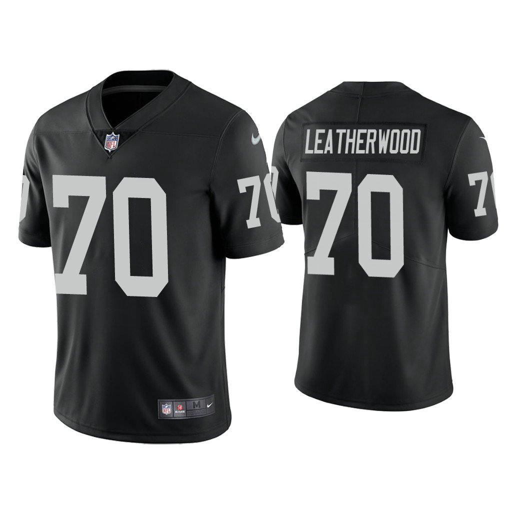 Las Vegas Raiders #70 Alex Leatherwood Black 2021 NFL Draft Vapor Limited Jersey Las Vegas Raiders #70 Alex Leatherwood Black 2021 NFL Draft Vapor Limited Jersey