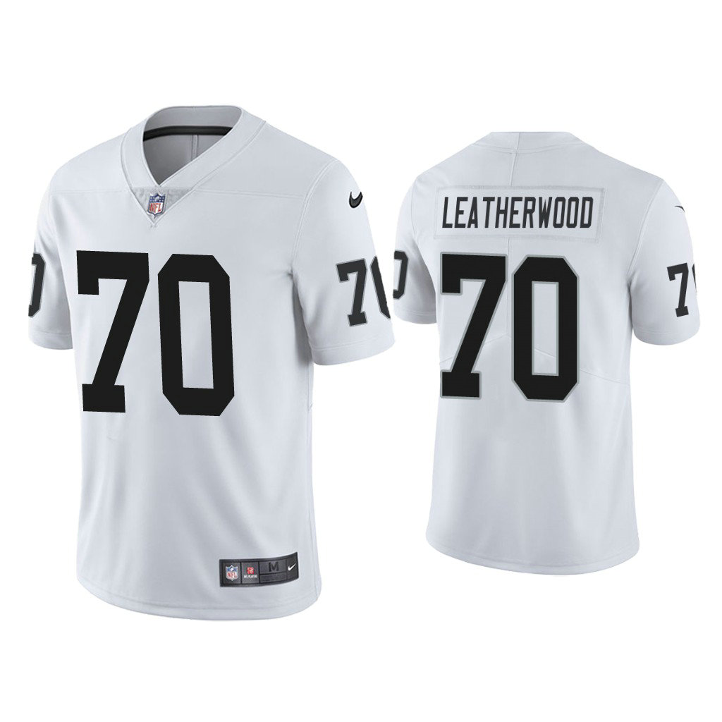 Las Vegas Raiders #70 Alex Leatherwood White 2021 NFL Draft Vapor Limited Jersey Las Vegas Raiders #70 Alex Leatherwood White 2021 NFL Draft Vapor Limited Jersey