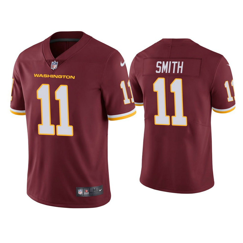 Washington Football Team #11 Alex Smith Burgundy Vapor Limited Jersey Washington Football Team #11 Alex Smith Burgundy Vapor Limited Jersey