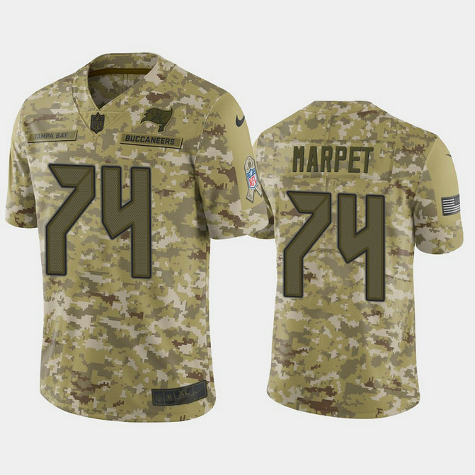 Tampa Bay Buccaneers Ali Marpet #74 Camo Jersey 2018 Salute to Service Tampa Bay Buccaneers Ali Marpet #74 Camo Jersey 2018 Salute to Service
