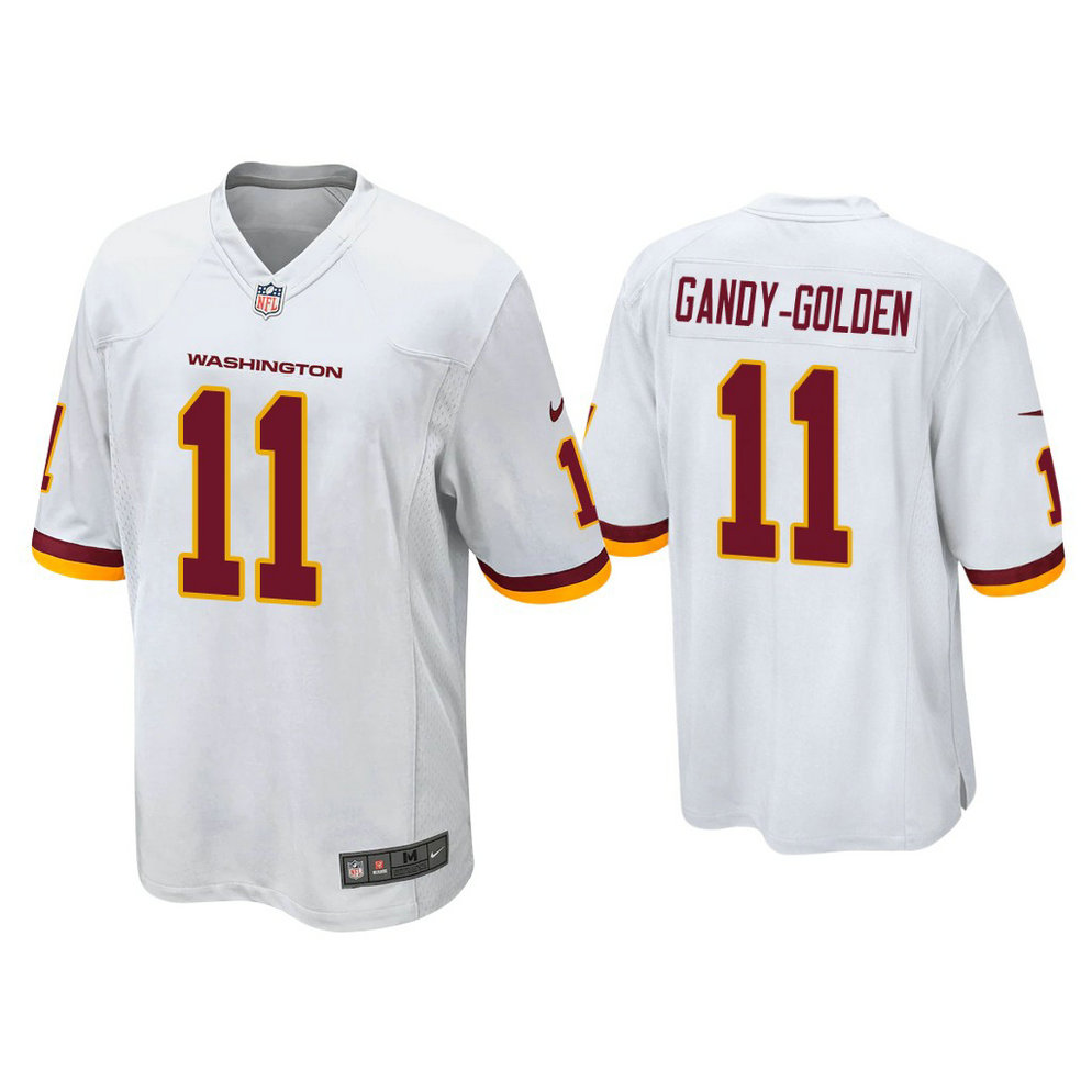 Washington Football Team #11 Antonio Gandy-Golden White Game Jersey Washington Football Team #11 Antonio Gandy-Golden White Game Jersey