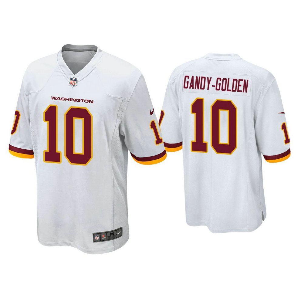 Washington Football Team #10 Antonio Gandy-Golden White Game Jersey