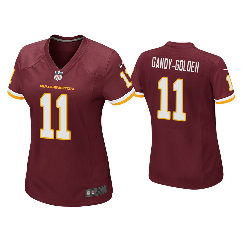 Women's Washington Football Team #11 Antonio Gandy-Golden Burgundy Game Jersey Women's Washington Football Team #11 Antonio Gandy-Golden Burgundy Game Jersey