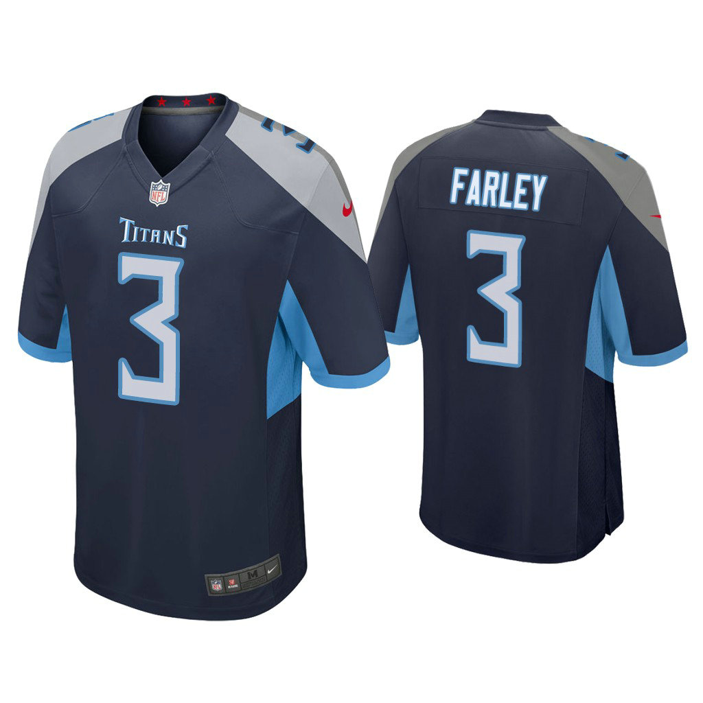 Tennessee Titans #3 Caleb Farley Navy 2021 NFL Draft Game Jersey Tennessee Titans #3 Caleb Farley Navy 2021 NFL Draft Game Jersey
