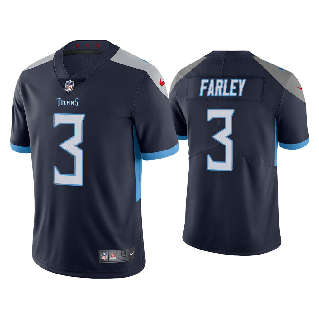 Tennessee Titans #3 Caleb Farley Navy 2021 NFL Draft Vapor Limited Jersey Tennessee Titans #3 Caleb Farley Navy 2021 NFL Draft Vapor Limited Jersey