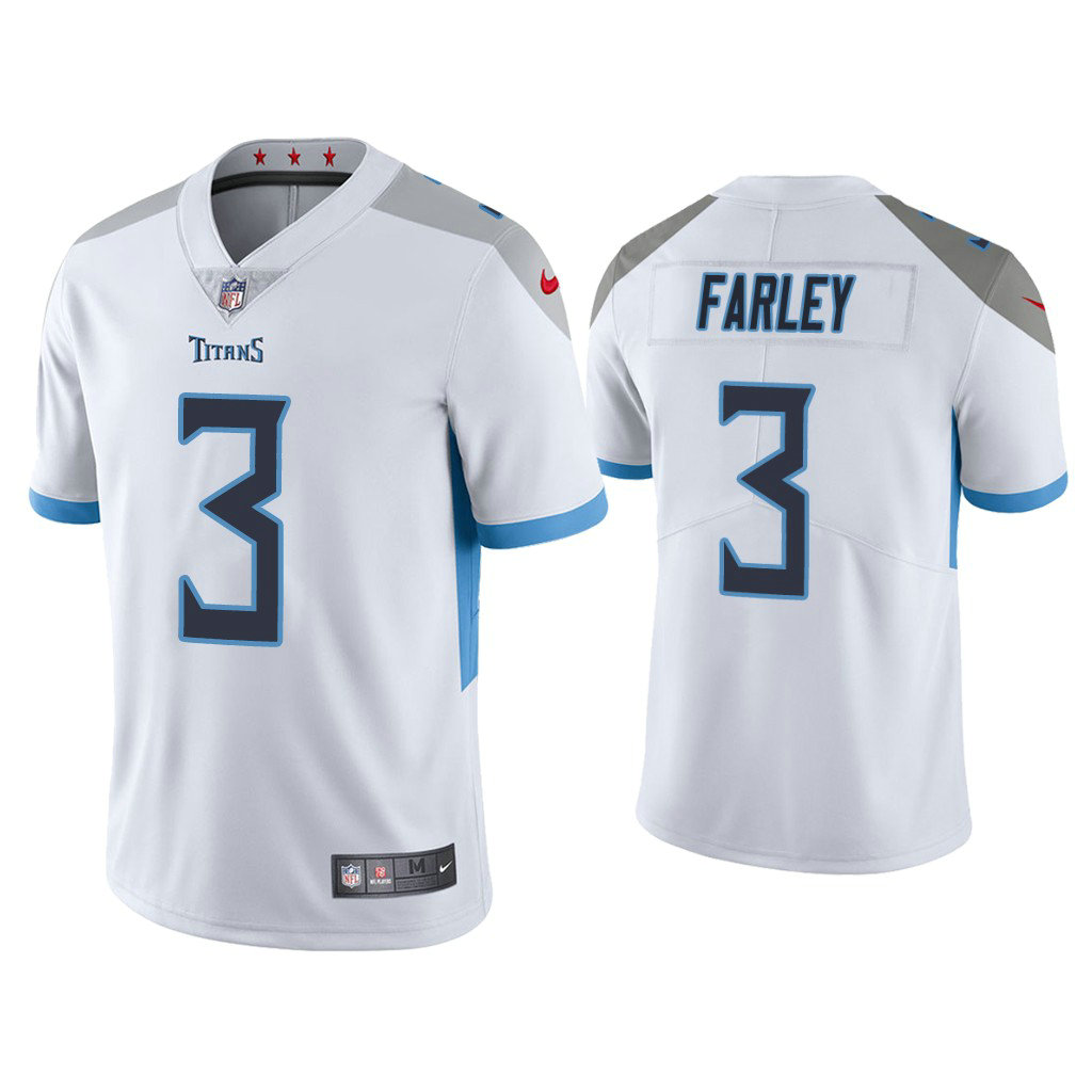 Tennessee Titans #3 Caleb Farley White 2021 NFL Draft Vapor Limited Jersey Tennessee Titans #3 Caleb Farley White 2021 NFL Draft Vapor Limited Jersey