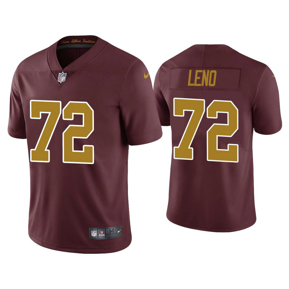 Washington Football Team #72 Charles Leno Burgundy Vapor Limited Jersey Washington Football Team #72 Charles Leno Burgundy Vapor Limited Jersey