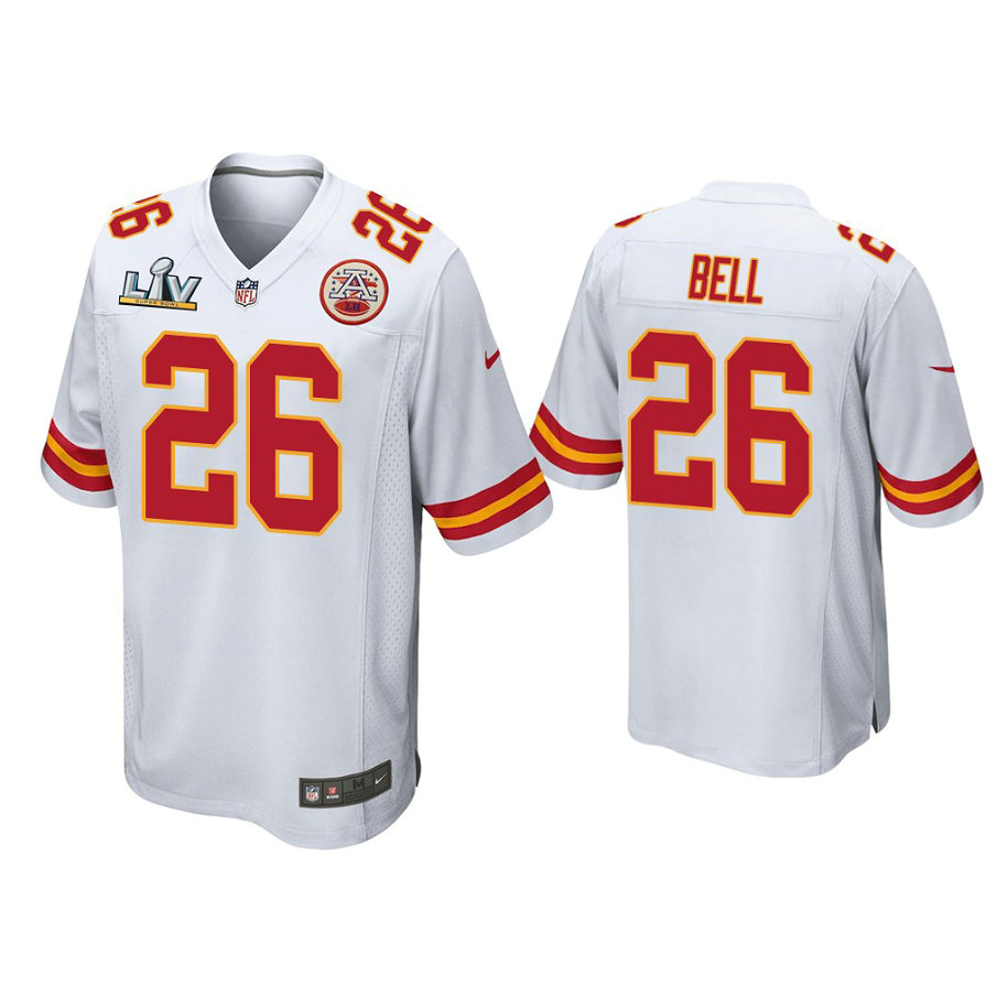 2021 Kansas City Chiefs #78 Bobby Bell White Super Bowl LIV White Game Jersey