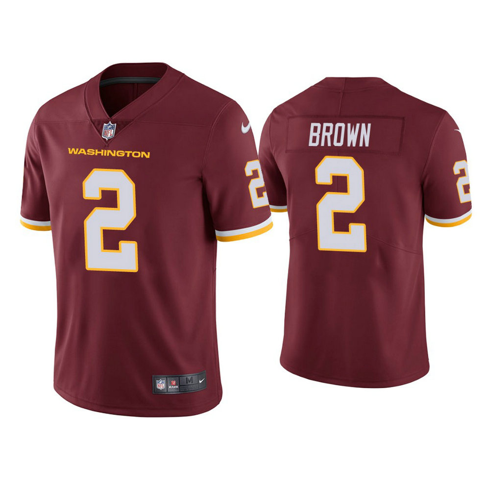 Washington Football Team #2 Dyami Brown Burgundy Vapor Limited Jersey