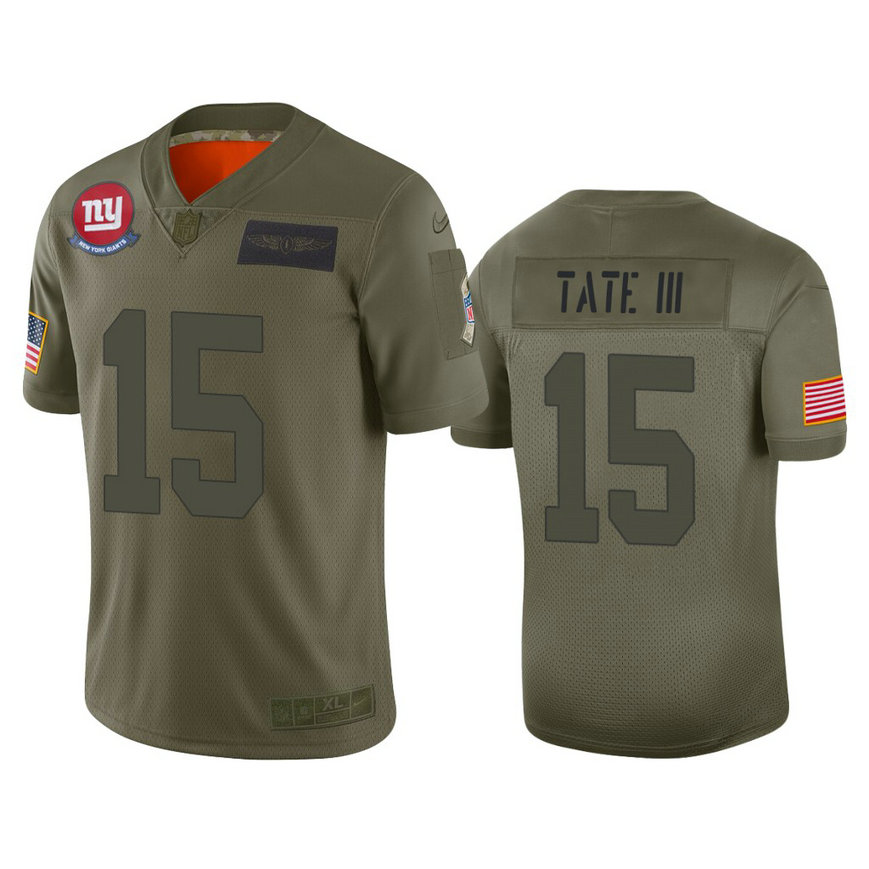 New York Giants #15 Golden Tate III Camo 2019 Salute to Service Limited Jersey New York Giants #15 Golden Tate III Camo 2019 Salute to Service Limited Jersey