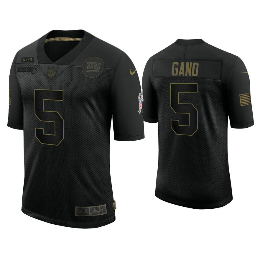 New York Giants #5 Graham Gano Black 2020 Salute to Service Limited Jersey New York Giants #5 Graham Gano Black 2020 Salute to Service Limited Jersey