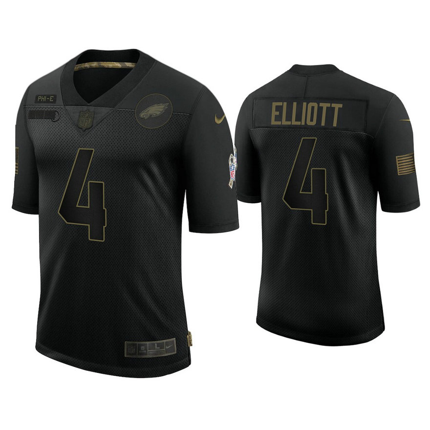Philadelphia Eagles #4 Jake Elliott Black 2020 Salute to Service Limited Jersey Philadelphia Eagles #4 Jake Elliott Black 2020 Salute to Service Limited Jersey