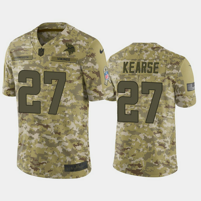 Minnesota Vikings Jayron Kearse #27 Camo Jersey 2018 Salute to Service Minnesota Vikings Jayron Kearse #27 Camo Jersey 2018 Salute to Service