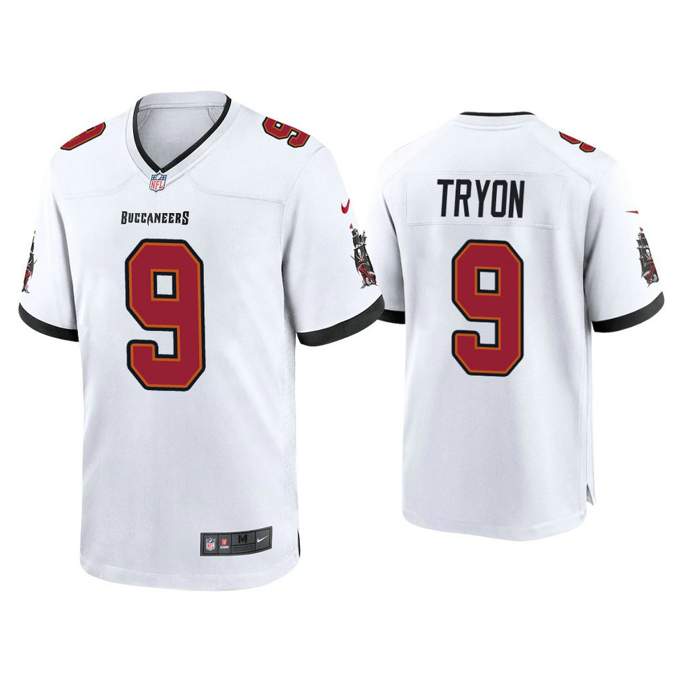 Tampa Bay Buccaneers #9 Joe Tryon White 2021 NFL Draft Game Jersey Tampa Bay Buccaneers #9 Joe Tryon White 2021 NFL Draft Game Jersey