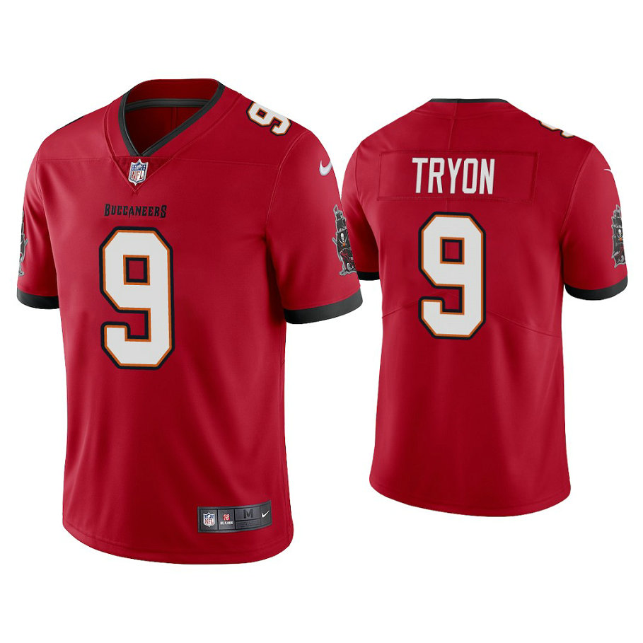 Tampa Bay Buccaneers #9 Joe Tryon Red 2021 NFL Draft Vapor Limited Jersey Tampa Bay Buccaneers #9 Joe Tryon Red 2021 NFL Draft Vapor Limited Jersey