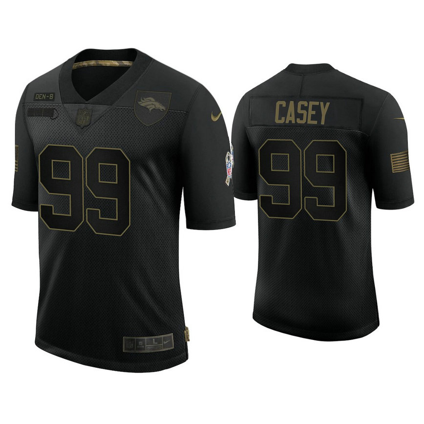 Denver Broncos #99 Jurrell Casey Black 2020 Salute to Service Limited Jersey Denver Broncos #99 Jurrell Casey Black 2020 Salute to Service Limited Jersey