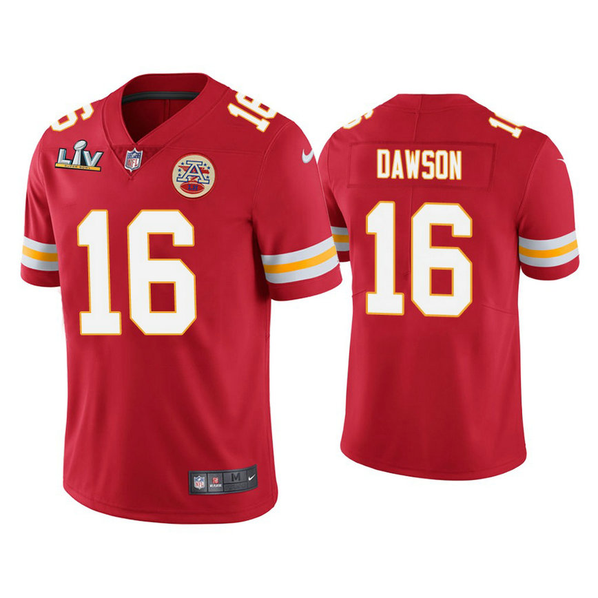 2021 Kansas City Chiefs #16 Len Dawson Red Super Bowl LIV Red Vapor Limited Jersey 2021 Kansas City Chiefs #16 Len Dawson Red Super Bowl LIV Red Vapor Limited Jersey