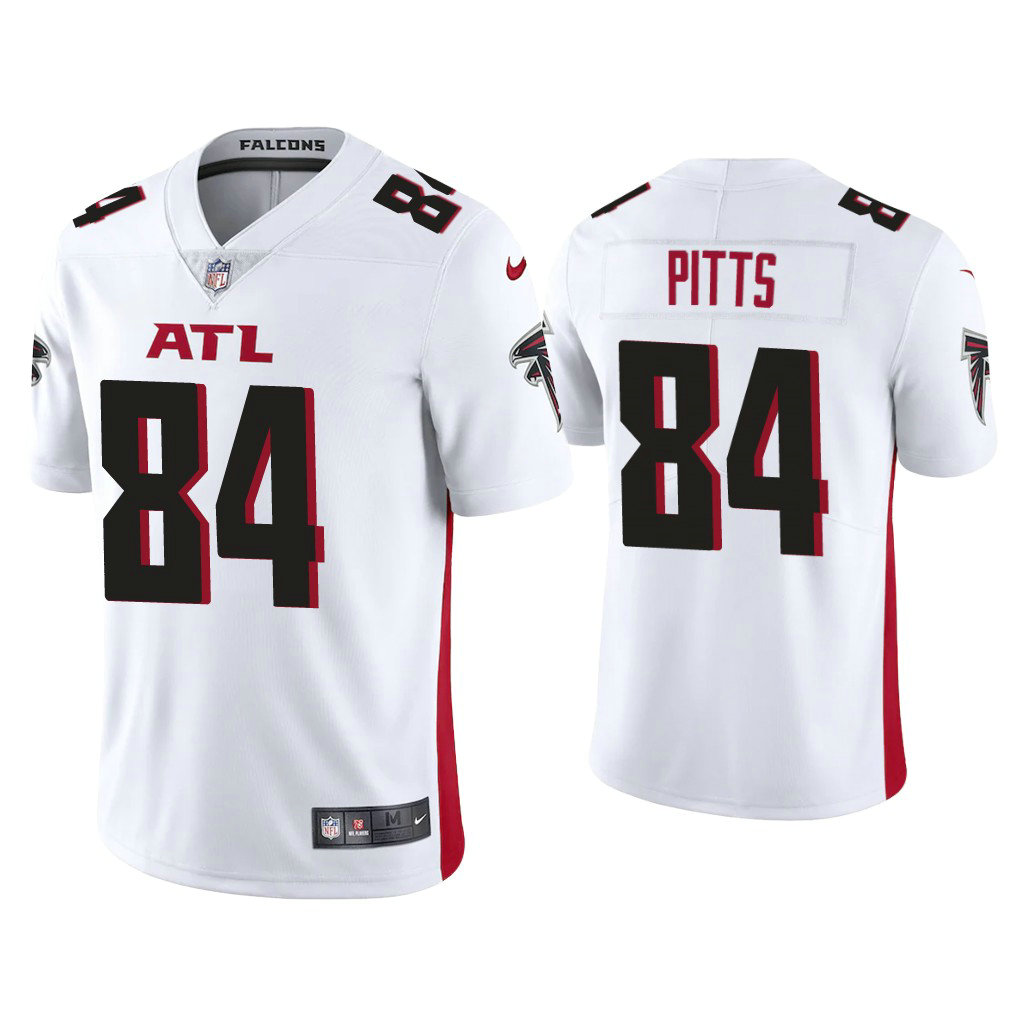 Atlanta Falcons #84 Kyle Pitts White 2021 NFL Draft Vapor Limited Jersey Atlanta Falcons #84 Kyle Pitts White 2021 NFL Draft Vapor Limited Jersey