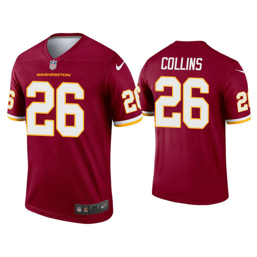 Washington Football Team #26 Landon Collins Burgundy Jersey