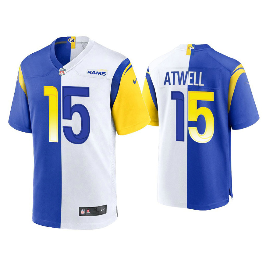 2021 Los Angeles Rams #15 Tutu Atwell Royal White Game Jersey 2021 Los Angeles Rams #15 Tutu Atwell Royal White Game Jersey