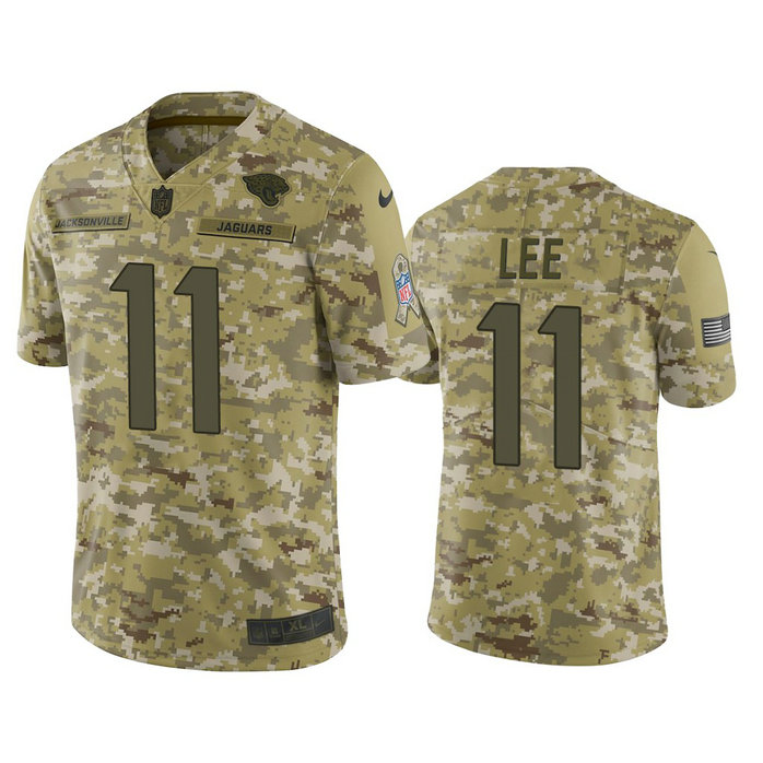 Jacksonville Jaguars Marqise Lee #11 2018 Salute to Service Limited Camo Jersey Jacksonville Jaguars Marqise Lee #11 2018 Salute to Service Limited Camo Jersey