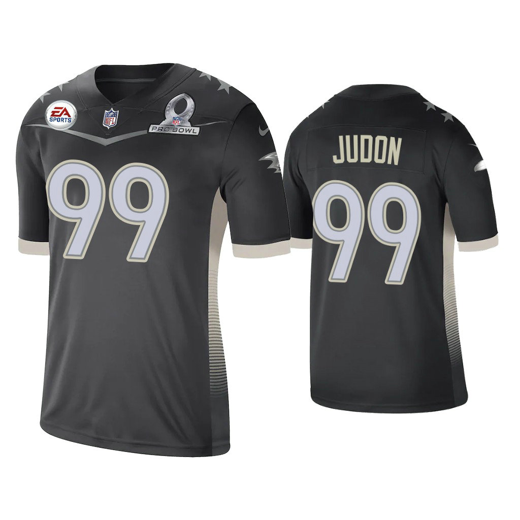 Baltimore Ravens #99 Matthew Judon 2021 AFC Pro Bowl Game Anthracite Jersey