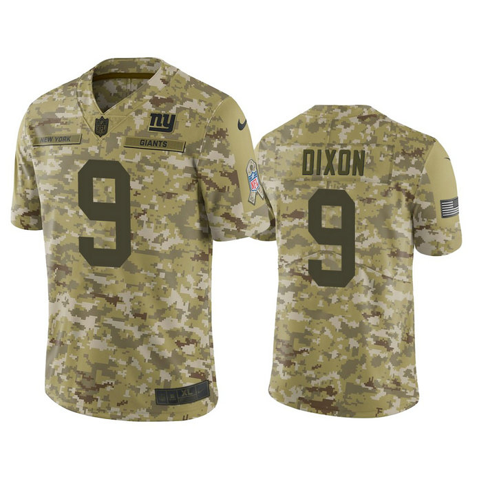 New York Giants Riley Dixon #9 2018 Salute to Service Limited Camo Jersey New York Giants Riley Dixon #9 2018 Salute to Service Limited Camo Jersey