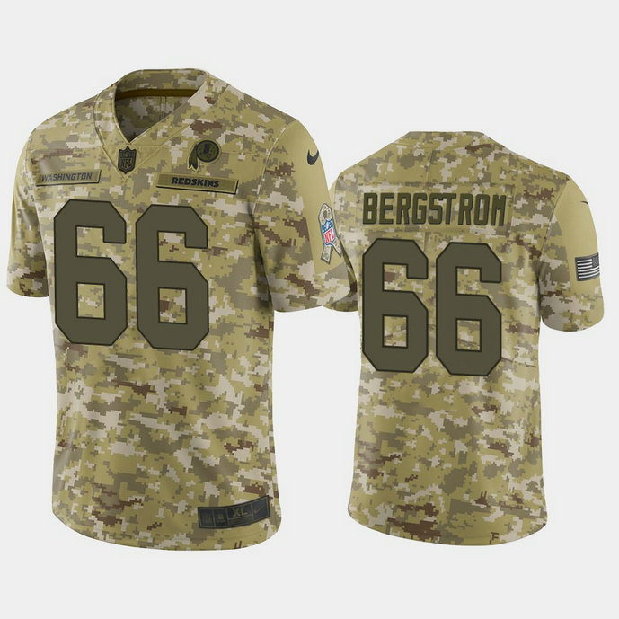 Washington Redskins Tony Bergstrom #66 Camo Jersey 2018 Salute to Service Washington Redskins Tony Bergstrom #66 Camo Jersey 2018 Salute to Service