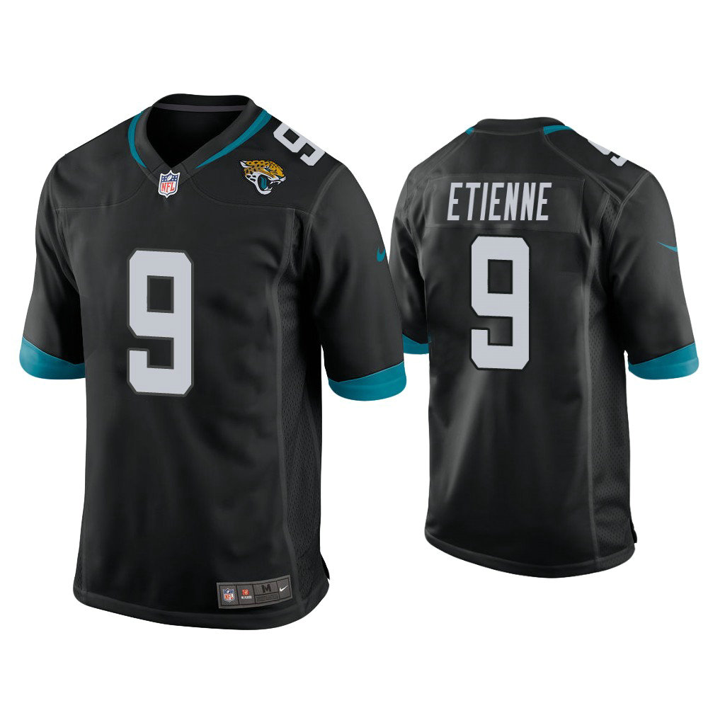 Jacksonville Jaguars #9 Travis Etienne Black 2021 NFL Draft Game Jersey Jacksonville Jaguars #9 Travis Etienne Black 2021 NFL Draft Game Jersey