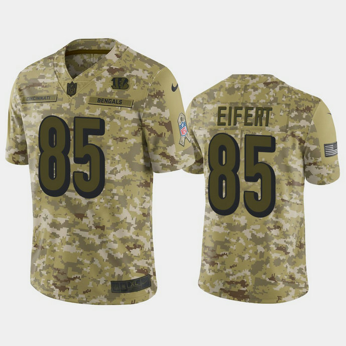 Cincinnati Bengals Tyler Eifert #85 2018 Salute to Service Limited Camo Jersey Cincinnati Bengals Tyler Eifert #85 2018 Salute to Service Limited Camo Jersey