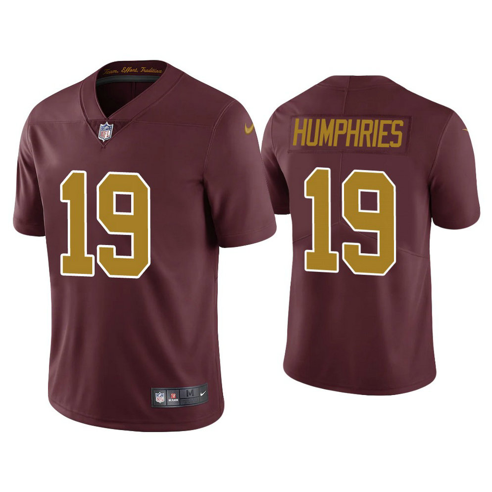 Washington Football Team #19 Adam Humphries Burgundy Vapor Limited Jersey