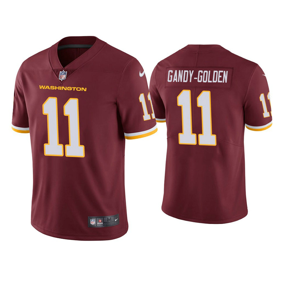 Washington Football Team #11 Antonio Gandy-Golden Burgundy Vapor Limited Jersey Washington Football Team #11 Antonio Gandy-Golden Burgundy Vapor Limited Jersey