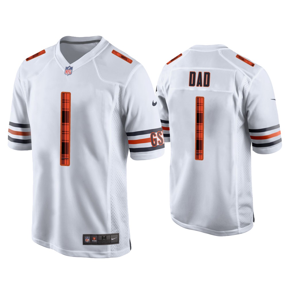 Chicago Bears White 2022 Father's Day Jersey Chicago Bears White 2022 Father's Day Jersey