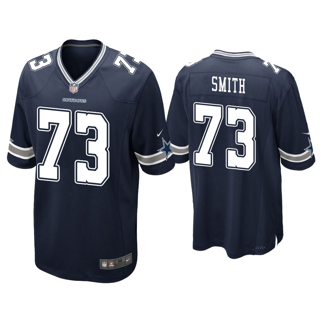 Dallas Cowboys #73 Tyler Smith Navy Game 2022 NFL Draft Jersey