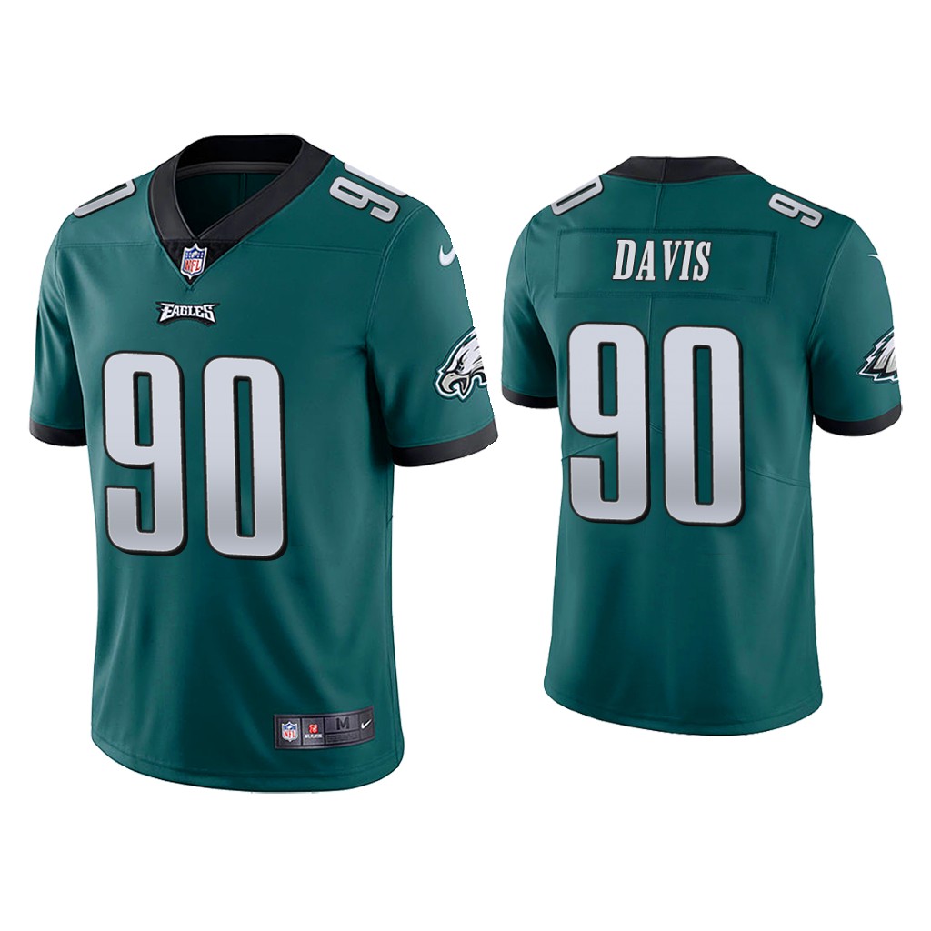 Philadelphia Eagles #90 Jordan Davis Green Vapor Limited 2022 NFL Draft Jersey Philadelphia Eagles #90 Jordan Davis Green Vapor Limited 2022 NFL Draft Jersey