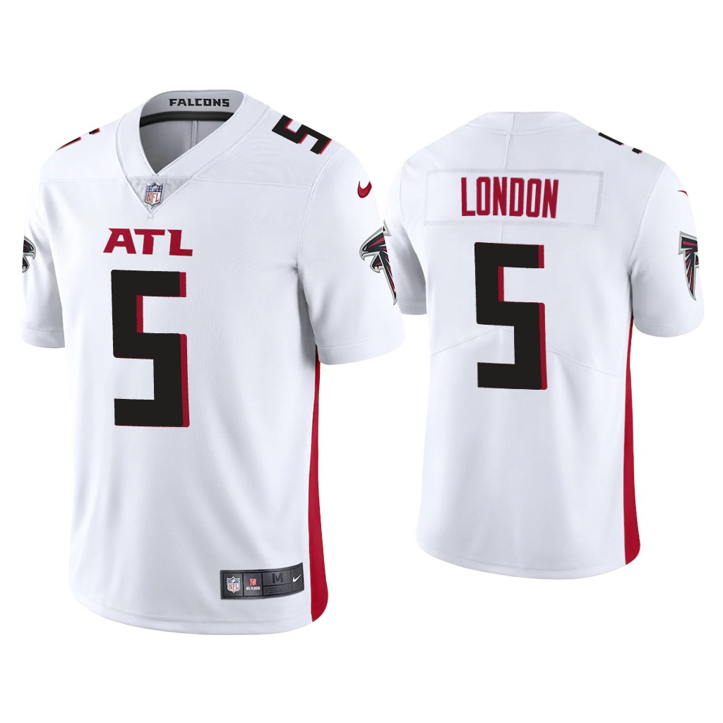 Atlanta Falcons #5 Drake London White Vapor Limited 2022 NFL Draft Jersey Atlanta Falcons #5 Drake London White Vapor Limited 2022 NFL Draft Jersey