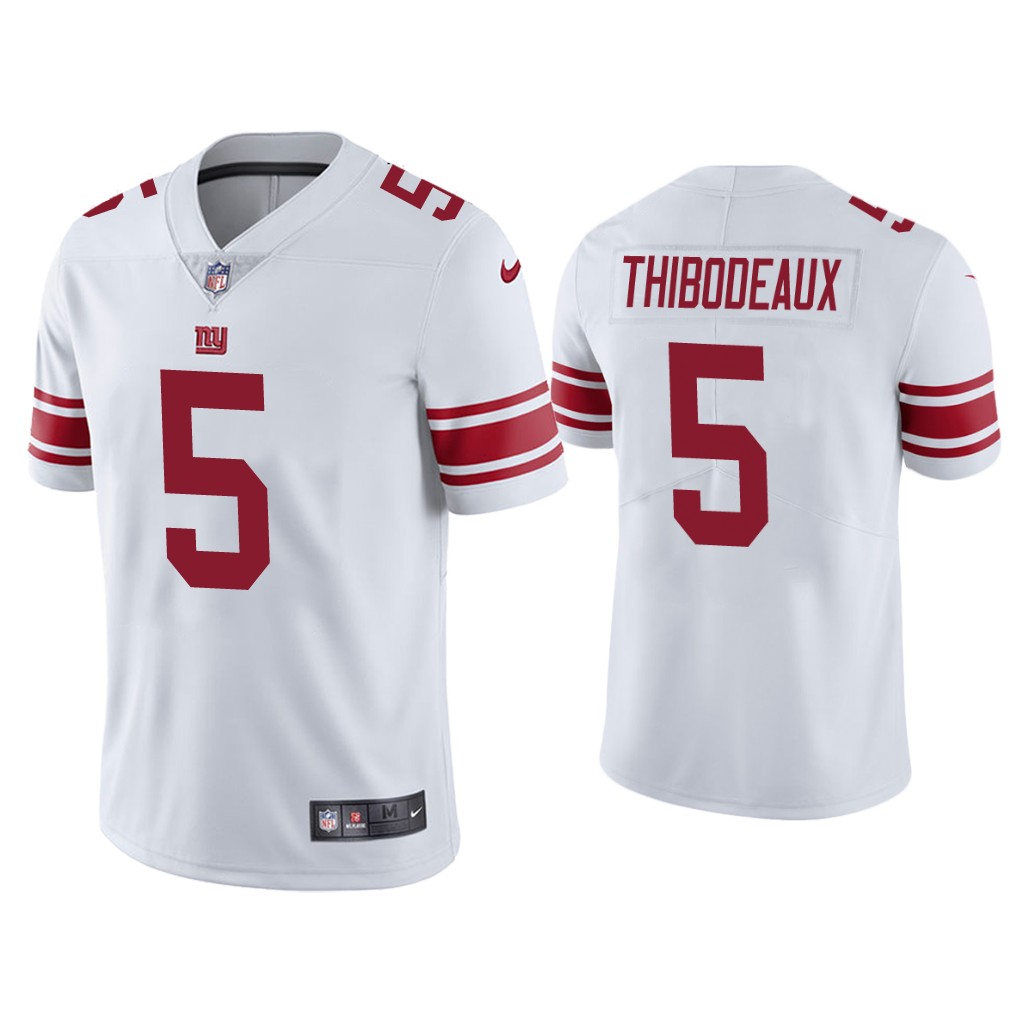 New York Giants #5 Kayvon Thibodeaux White Vapor Limited 2022 NFL Draft Jersey