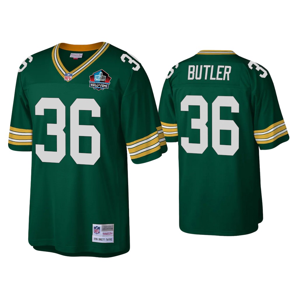 Green Bay Packers #36 LeRoy Butler Green Pro Football Hall Of Fame Class Of 2022 Jersey Green Bay Packers #36 LeRoy Butler Green Pro Football Hall Of Fame Class Of 2022 Jersey