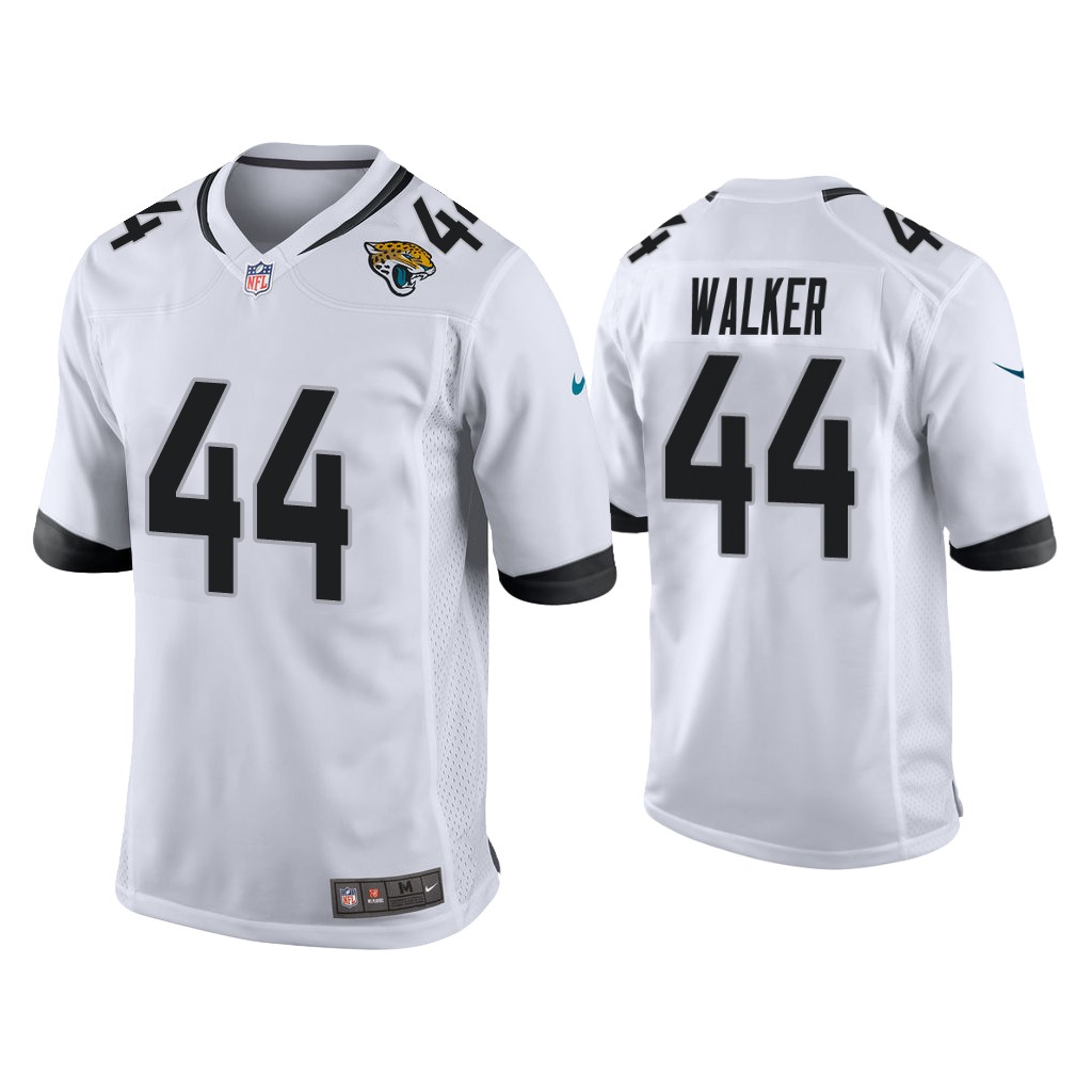 Jacksonville Jaguars #44 Travon Walker White Game 2022 NFL Draft Jersey