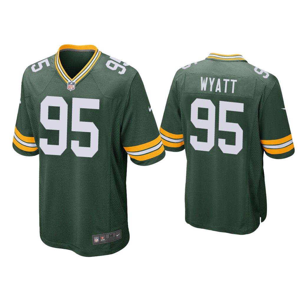 Green Bay Packers #95 Devonte Wyatt Green Game 2022 NFL Draft Jersey Green Bay Packers #95 Devonte Wyatt Green Game 2022 NFL Draft Jersey