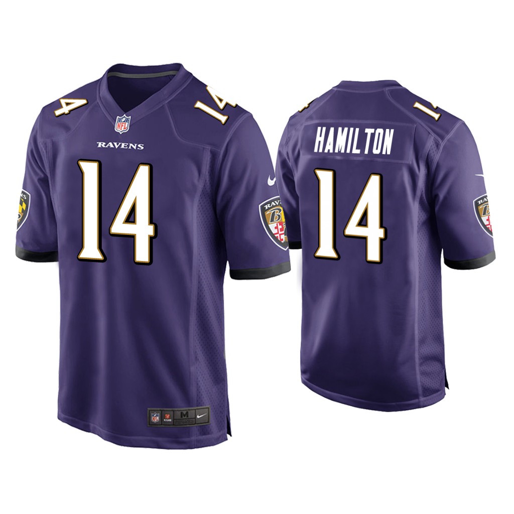 Baltimore Ravens #14 Kyle Hamilton Purple Game 2022 NFL Draft Jersey Baltimore Ravens #14 Kyle Hamilton Purple Game 2022 NFL Draft Jersey