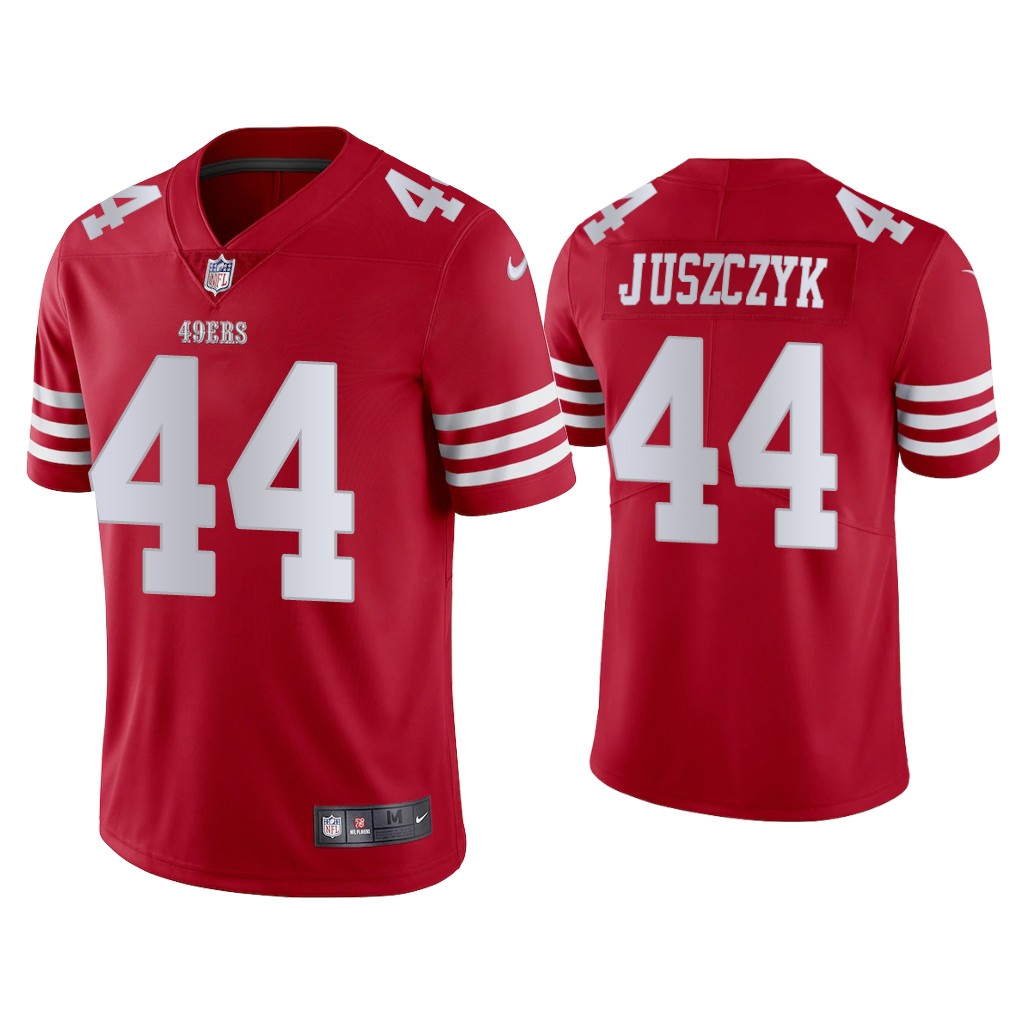 San Francisco 49ers #44 Kyle Juszczyk Scarlet 2022-23 Vapor Limited Jersey