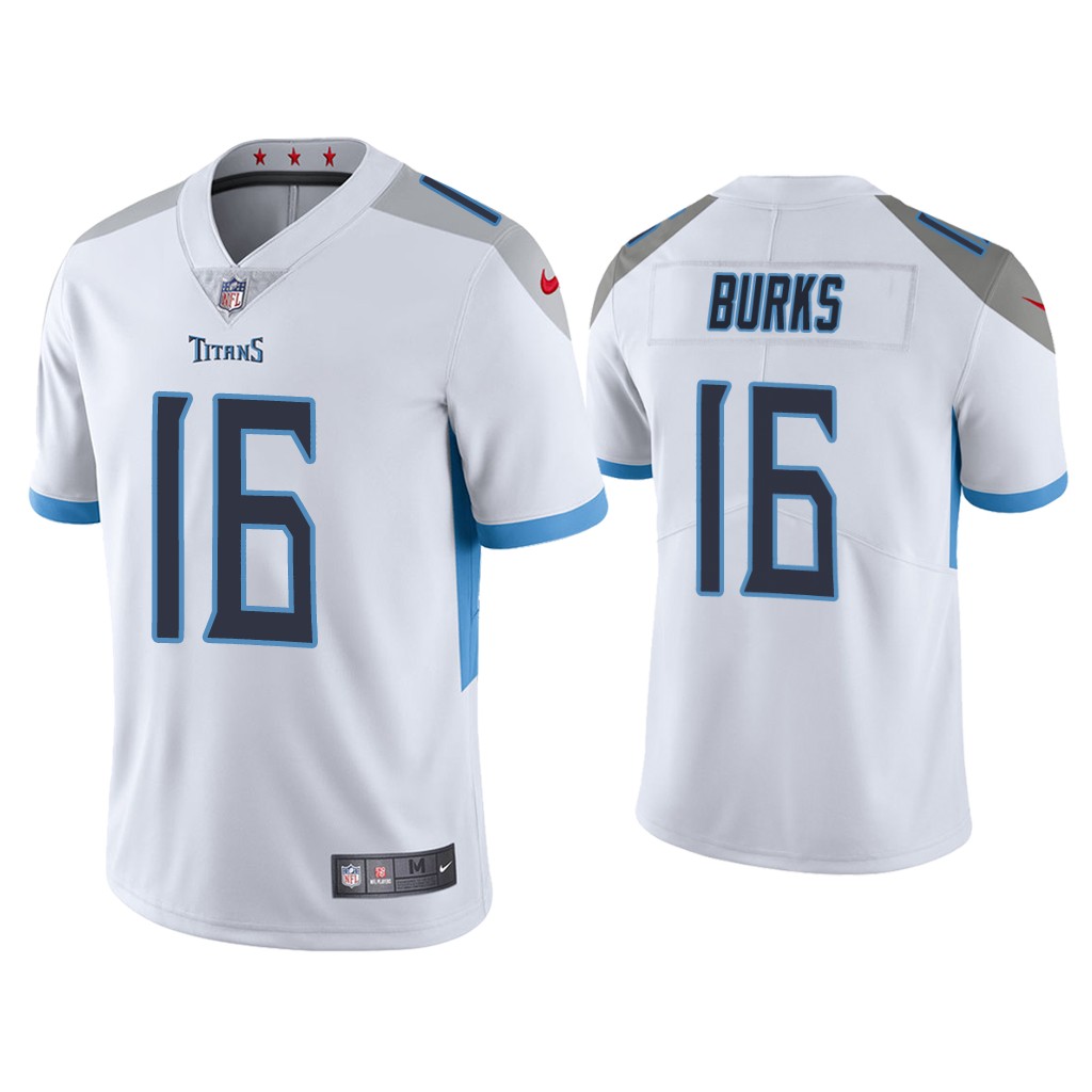 Tennessee Titans #16 Treylon Burks White Vapor Limited 2022 NFL Draft Jersey Tennessee Titans #16 Treylon Burks White Vapor Limited 2022 NFL Draft Jersey