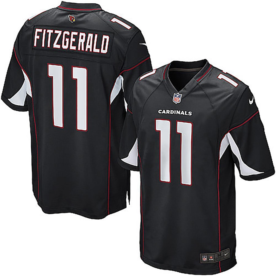 Youth - Arizona Cardinals Alternate Game Larry Fitzgerald Jersey