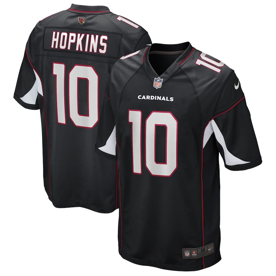 Youth - Arizona Cardinals Nike Game Alternate Black - DeAndre Hopkins Jersey