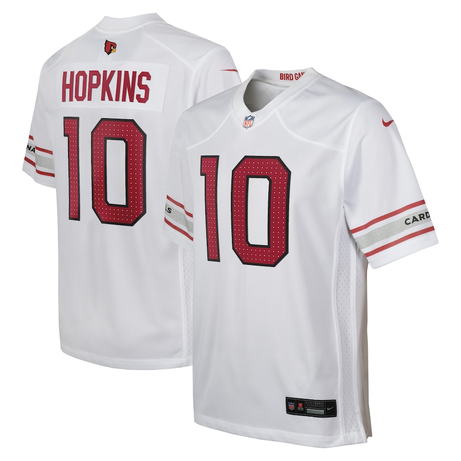 Youth - Arizona Cardinals Nike Game Road White - Deandre Hopkins Jersey