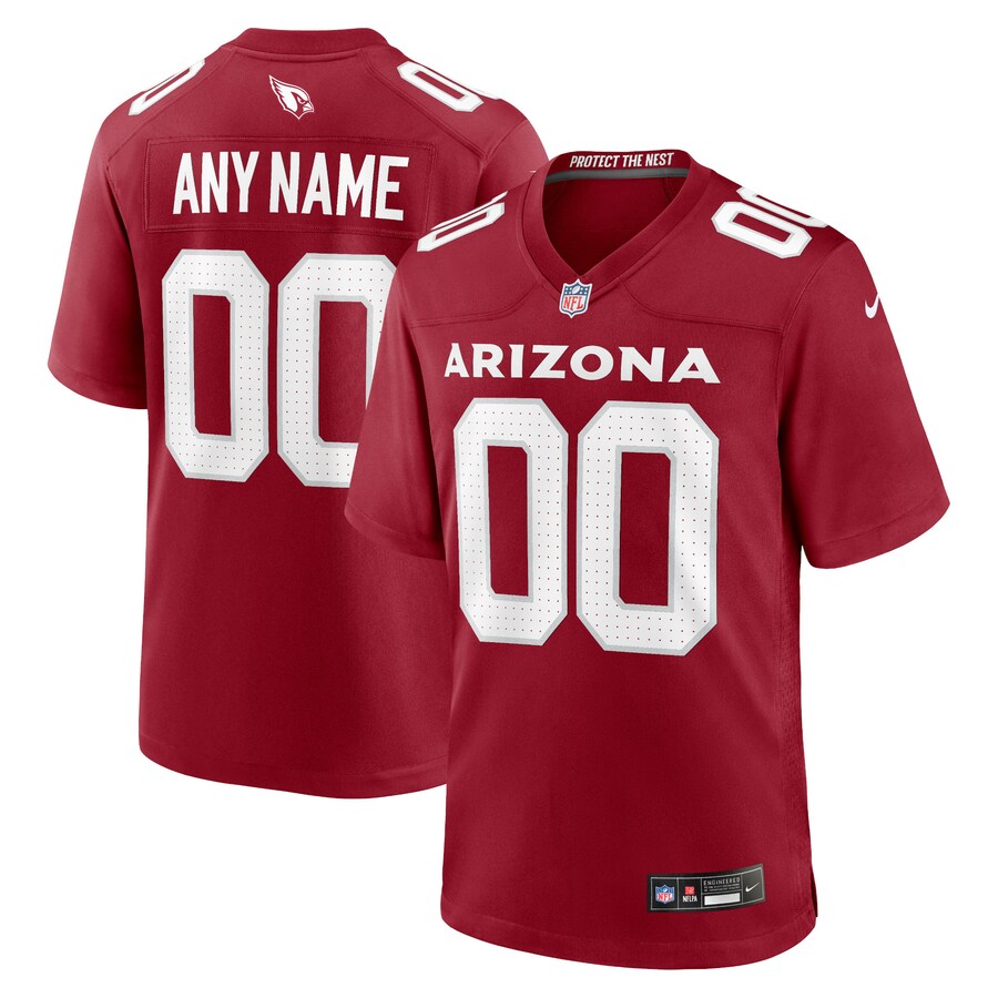 Youth - Arizona Cardinals Nike Game Team Colour Custom Jersey Youth - Arizona Cardinals Nike Game Team Colour Custom Jersey